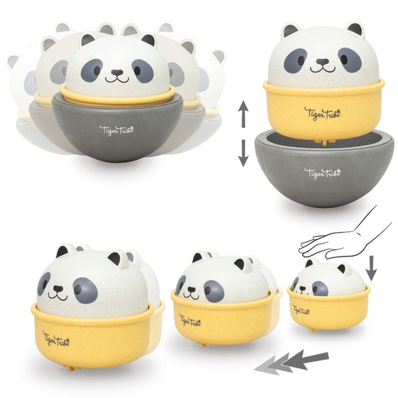 Jouet culbuto panda à friction Tiger Tribe pour bébé