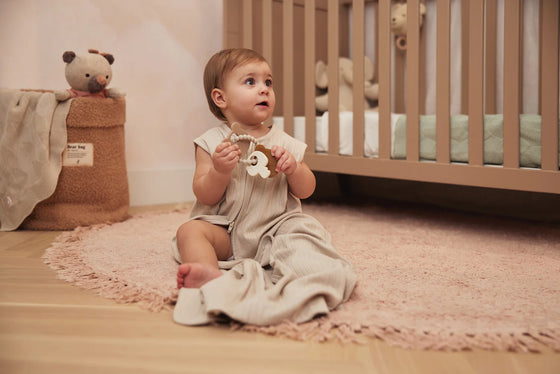 Anneau de dentition en silicone forme ourson Jollein - jouet de dentition bébé