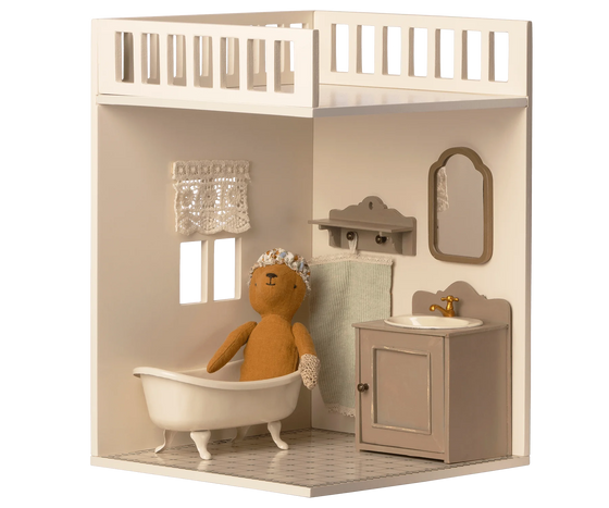 Annexe salle de bain pour la maison des souris Maileg.
