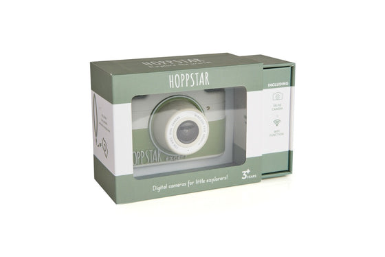 Appareil photo numérique pour enfant, modèle Expert, couleur Laurel vert, marque Hoppstar.