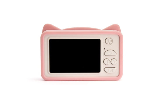 Appareil photo numérique pour enfant, modèle Rookie, couleur rose, marque Hoppstar.
