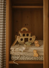 Arche de Noé en bois Mrs Ertha avec animaux et figurines