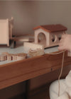 Arche de Noé en bois Mrs Ertha avec animaux et figurines