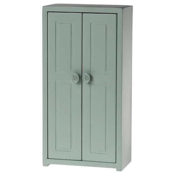 Armoire en bois pour souris, bleu soft, Maileg.