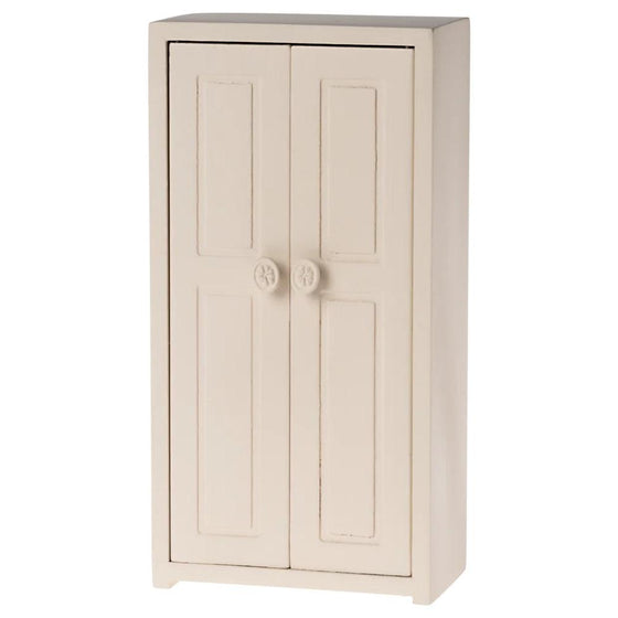 Armoire en bois pour souris, crème, Maileg.