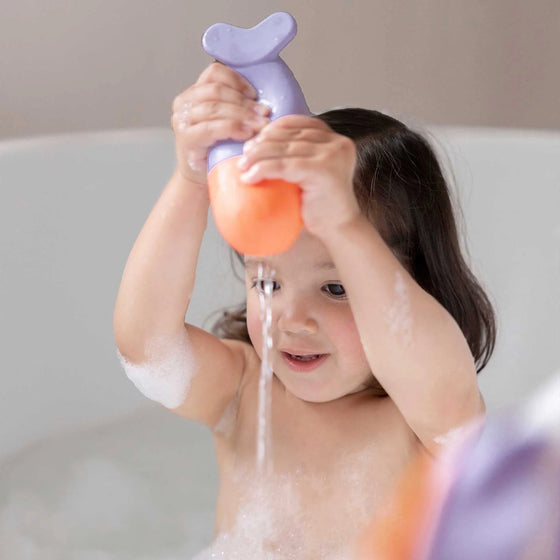 Arroseur pour le bain Queezi, Baleine, Quut.