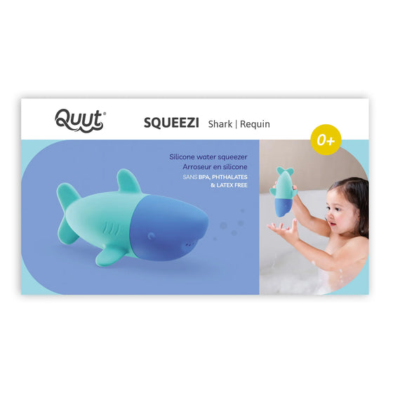 Arroseur pour le bain Queezi, Baleine, Quut.