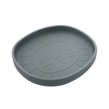  Assiette bébé en silicone Alfie le Lion coloris jade The Cotton Cloud