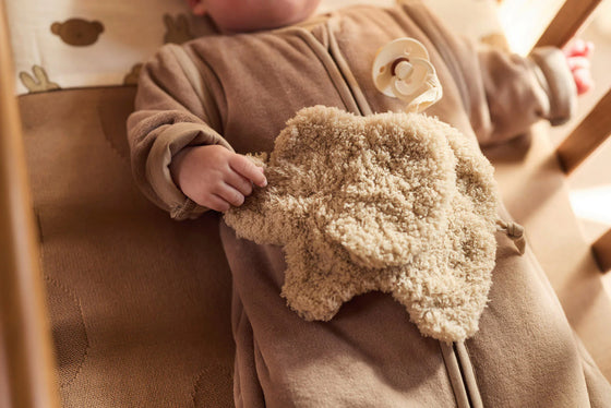 Attache-tétine éléphant en peluche douce - Jollein