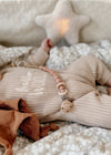 Attache-tétine Eva Blush en silicone et bois Mrs Ertha