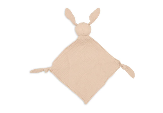 Doudou attache tétine lapin moonstone Jollein pour bébé et enfant.