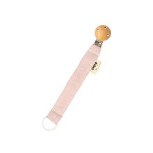  Attache-tétine en tissu kaki Bébel avec clip bois – Ma Biche concept store