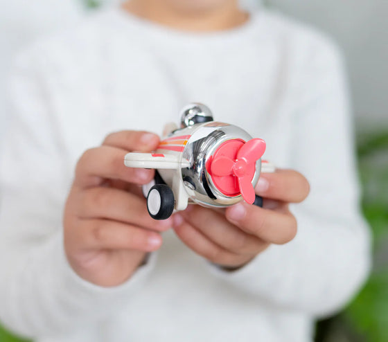Avion jouet Presto Planes Drifter crème Tiger Tribe à friction pour enfants dès 3 ans