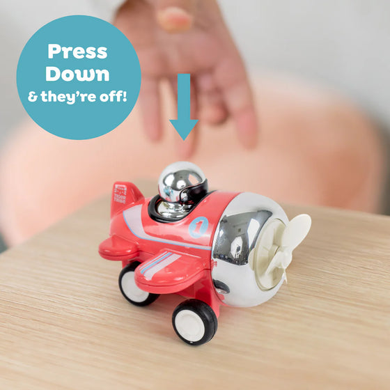 Avion jouet Presto Planes Swoop rouge Tiger Tribe à friction pour enfants 3 ans et plus