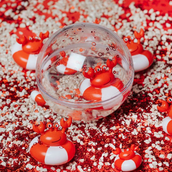 Balle sensorielle flottante Happy Bubbles Crabes Petit Boum – Ma Biche concept store