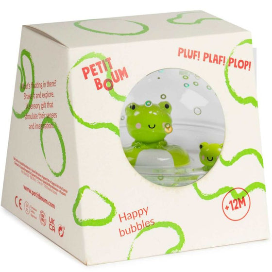 Balle flottante Happy Bubbles - Grenouilles - Petit Boum