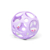 Balle hochet sensorielle violette Little L jouet éveil bébé