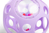 Balle hochet sensorielle violette Little L jouet éveil bébé