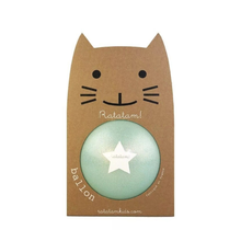  Ballon bleu pailleté pour enfants 15 cm – Jouet Ratatam fabriqué en France chez Ma Biche