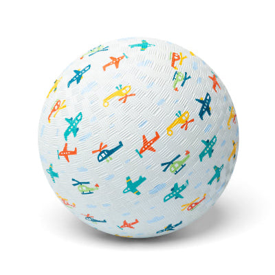 Ballon bleu ciel pour enfant avec motifs avions Little L 18 cm