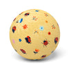 Ballon jaune pour enfant avec motifs coccinelles Little L 13 ou 18 cm