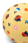 Ballon jaune pour enfant avec motifs coccinelles Little L 13 ou 18 cm