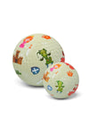 Ballon violet pour enfant avec motifs licornes Little L 18 cm