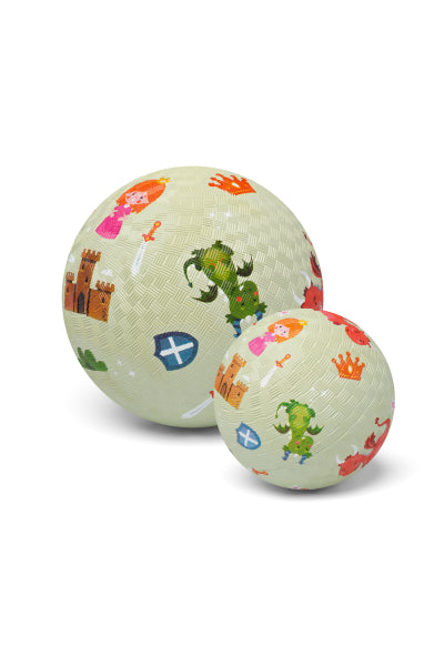 Ballon violet pour enfant avec motifs licornes Little L 18 cm