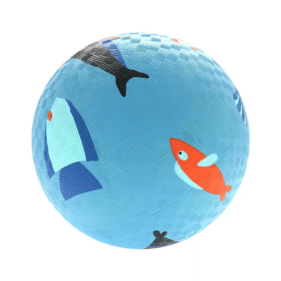 Ballon enfant motif poissons 13 ou 18 cm – Petit Jour Paris, jeu extérieur et intérieur pour enfants.