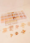 Kit créatif bracelets élastiques Banglies Mrs Ertha avec perles lettres et accessoires
