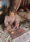 Kit créatif bracelets élastiques Banglies Mrs Ertha avec perles lettres et accessoires