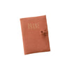 protège carnet de santé personnalisable tomette Petit Picotin – housse carnet bébé coton
