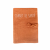 protège carnet de santé personnalisable tomette Petit Picotin – housse carnet bébé coton