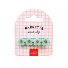  Barrette cheveux fleurs mint La Petite Épicerie – Accessoire fille tendance et coloré