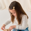 barrette nœud cacao en gros-grain Atelier Wagram – accessoire cheveux bébé et enfant