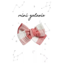  Barrette enfant maxi nœud vichy rose Mini Galaxie – Accessoire cheveux tendance fille