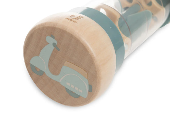 Bâton de pluie en bois Jollein On the Go - jeu d’éveil musical bébé