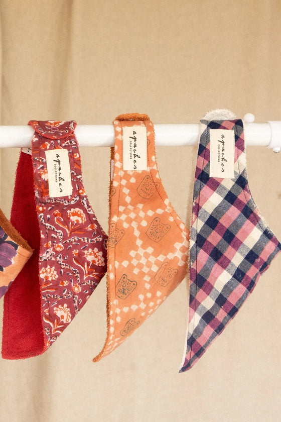 bavoir bandana bébé Bami Tigro Rust Apaches Collections