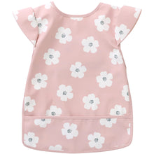  Bavoir intégral imperméable motif fleurs BB&Co - accessoire repas bébé pratique et esthétique