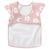 Bavoir intégral imperméable motif fleurs BB&Co - accessoire repas bébé pratique et esthétique
