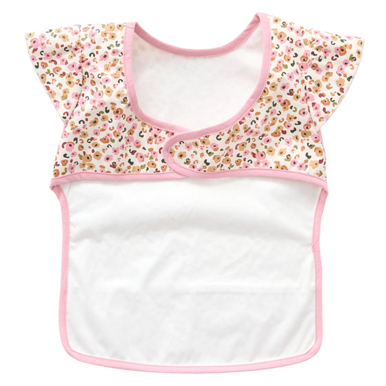 Bavoir intégral imperméable motif léopard BB&Co - accessoire repas bébé pratique et esthétique