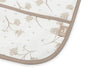 Bavoir à manches longues imperméable Jollein motif Leafy Dreams – bavoir bébé avec manches et poche ramasse-miettes