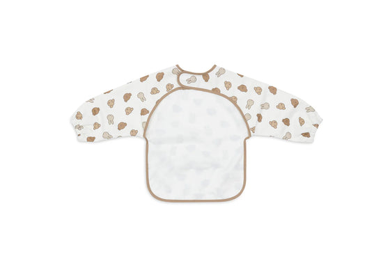 Bavoir à manches longues imperméable Jollein Miffy & Friends – bavoir bébé avec poche et manches protectrices