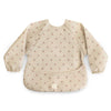 Bavoir à manches longues imperméable Cherries Mushie – Repas bébé sans salissures