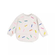  Bavoir à manches longues imperméable motif Confetti The Cotton Cloud