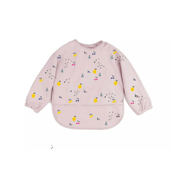 Bavoir à manches longues imperméable motif Confetti The Cotton Cloud