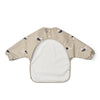Bavoir manches longues bébé Merle Dakota Dog Mist Liewood chien beige
