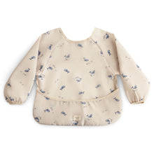  Bavoir à manches longues imperméable Whales Mushie – Repas bébé sans salissures