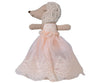 bébé souris Maileg robe rose poudré poupée tissu enfant jouet doux