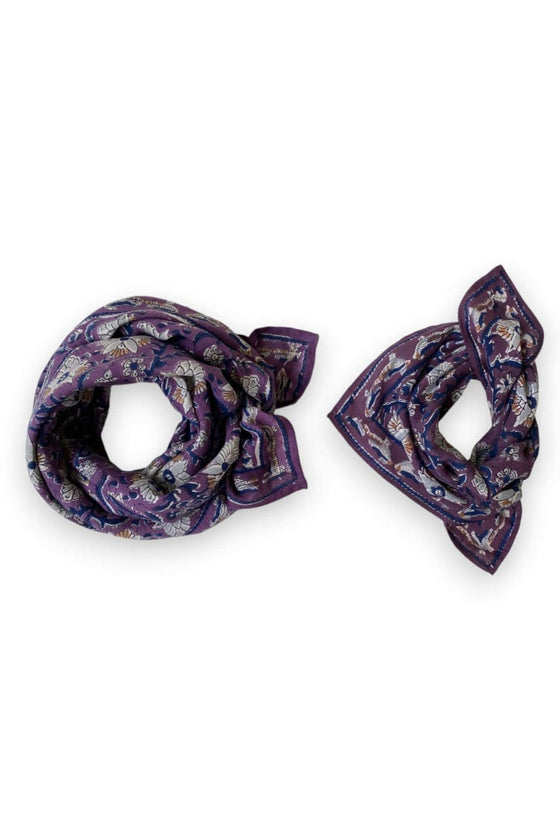 foulard bird prune, apaches collections. 